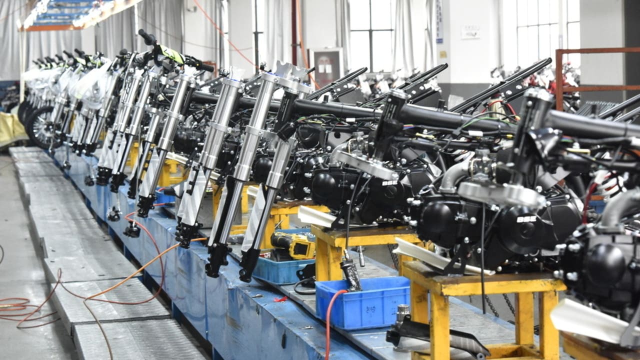 Chinese dirt bike manufacturer factory