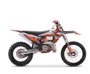 BSE T300 – Moto enduro 300 cm³ 2‑temps (tout-terrain)